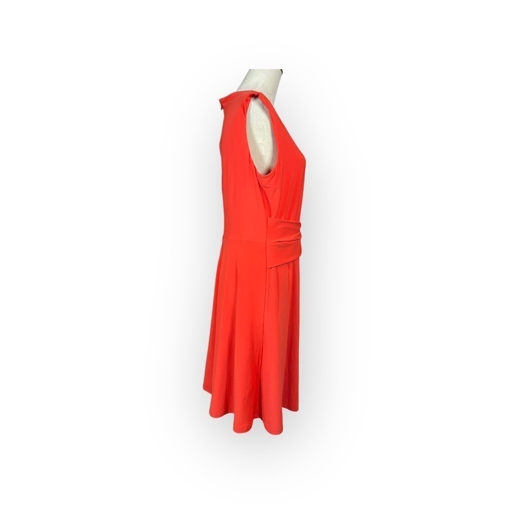 Lauren Ralph Lauren Vibrant Red Midi Dress - Picture 5 of 9